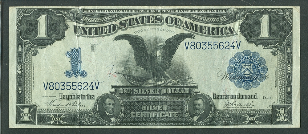 Fr.0233, 1899 $1 Silver Certificate, "Black Eagle", Choice Very Fine
